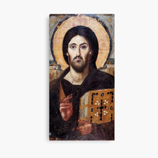 The Christ Pantocrator of St. Catherine’s Monastery at Sinai Canvas Print