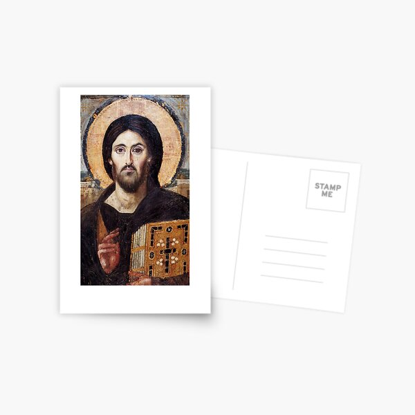 The Christ Pantocrator of St. Catherine’s Monastery at Sinai Postcard