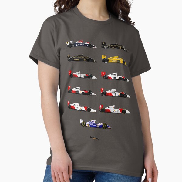 Item preview, Ayrton Senna - All cars designed and sold by JageOwen.