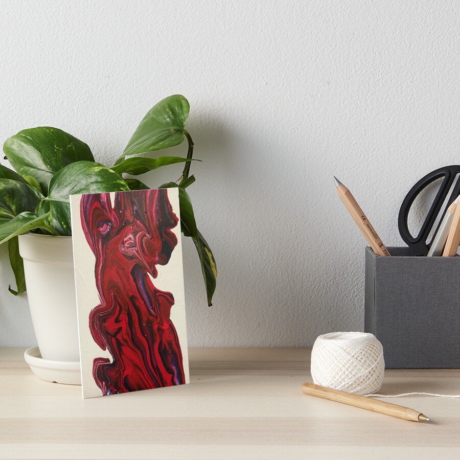 Item preview, Art Board Print designed and sold by Matlgirl.