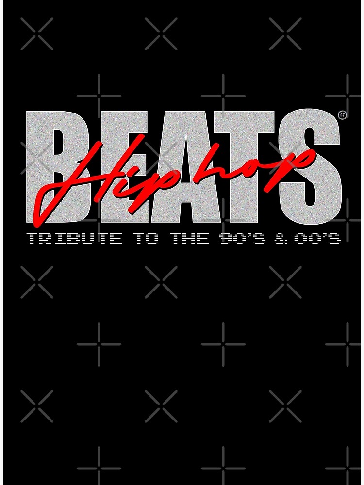 "Hip hop BEATS Tribute to the 90s & 00s" Poster by ElmonBro Redbubble