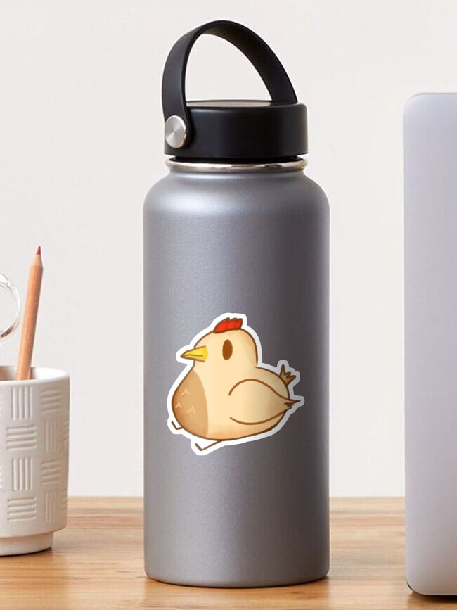 Aperçu 1 sur 3. Sticker avec l'œuvre Poulet SDV créée et vendue par Jo-z.