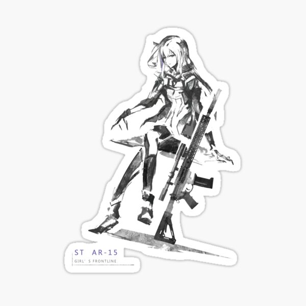 Item preview, AR-15 Girl's Frontline designed and sold by mobiusu.