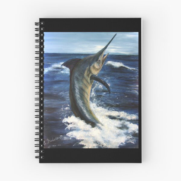 Item preview, Marlin - deep sea series #1 - fish - ed01 designed and sold by Elisabeth Dubois.