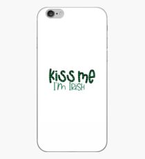 Kiss Me Im Irish iPhone Case