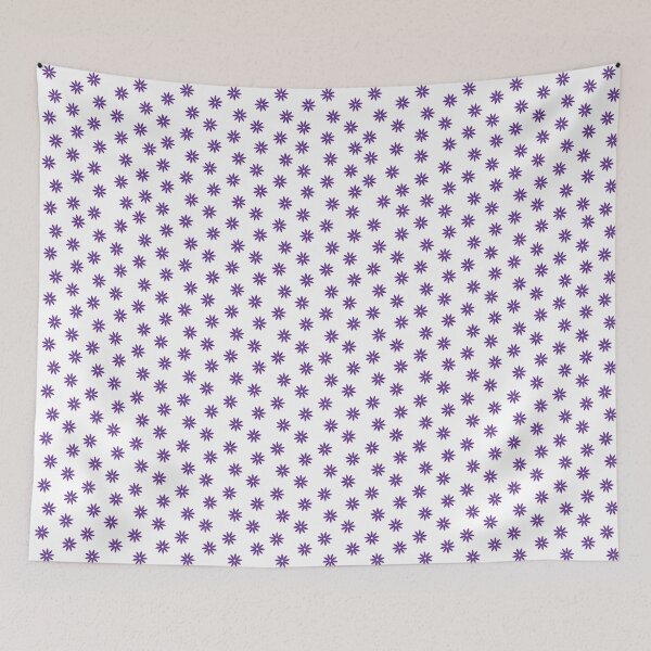 Item preview, Flower power - Tiny Purple on White designed and sold by ChristianWiley.
