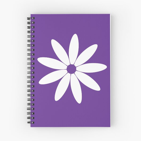 Item preview, Flower Power - Jumbo White on Purple designed and sold by ChristianWiley.