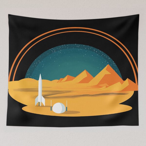 Item preview, Martian Landscape designed and sold by Bethany Gustafson.