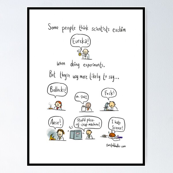 Item preview, The truth about working in science designed and sold by twisteddoodles.
