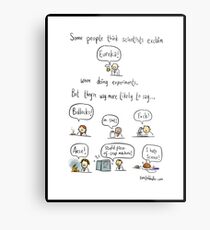 The truth about working in science Metal Print