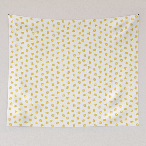 Item preview, Flower Power - Tiny Yellow on White designed and sold by ChristianWiley.