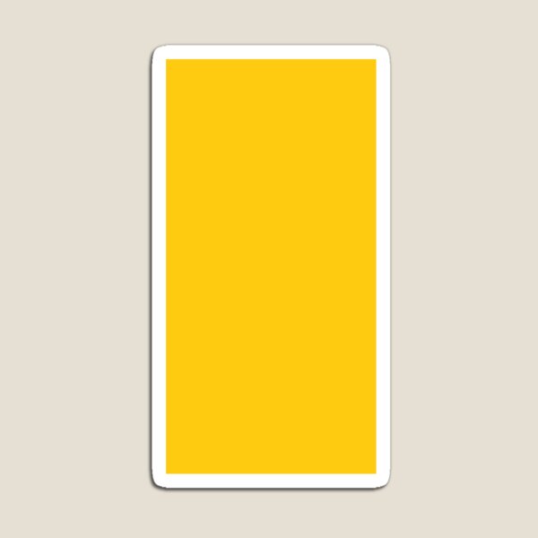 Ochre Yellow Magnet