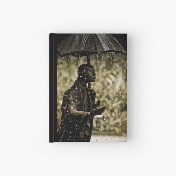 It Always Rains Hardcover Journal