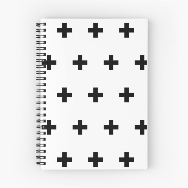 Item preview, Swiss Cross Crosses Pattern minimal minimalist monochrome Scandinavian Scandi Skandi designed and sold by LD ART.