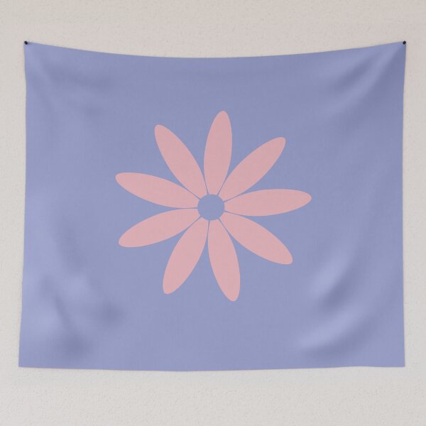 Item preview, Flower Power - Jumbo Pink on Lavender designed and sold by ChristianWiley.