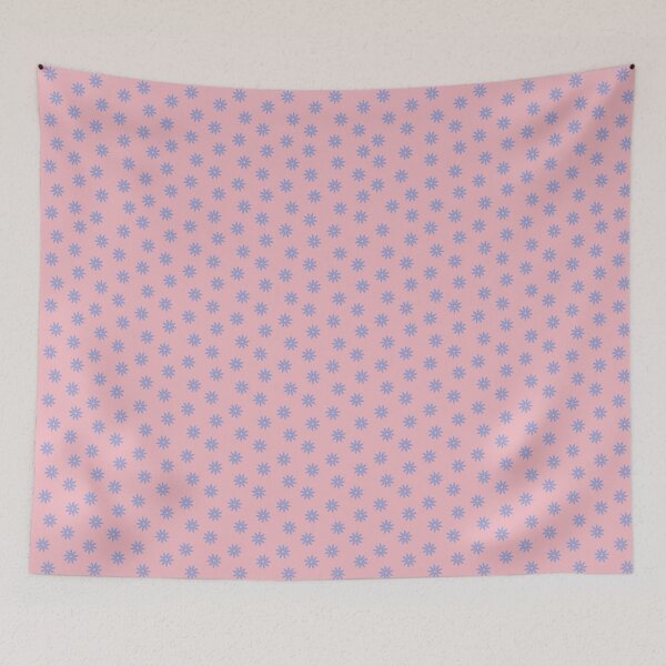 Item preview, Flower Power - Tiny Lavender on Pink designed and sold by ChristianWiley.