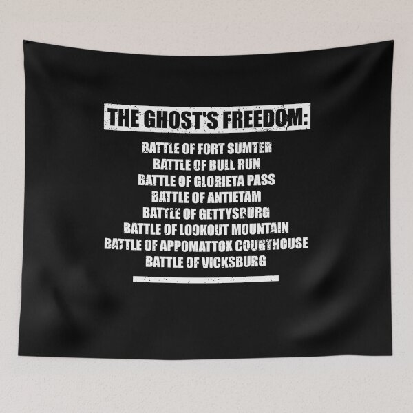 Item preview, American History Shirts Ghosts Freedom Battle designed and sold by shoppzee.