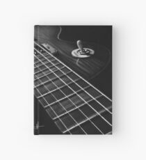 Cuaderno de tapa dura Guitarra Les Paul con carbón blanco