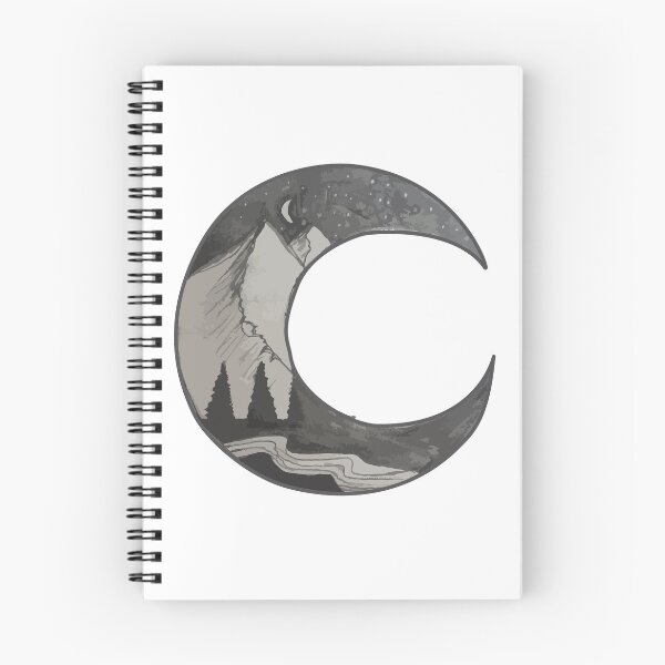 Aperçu de l'œuvre Croissant de lune créée et vendue par AngryTrees.