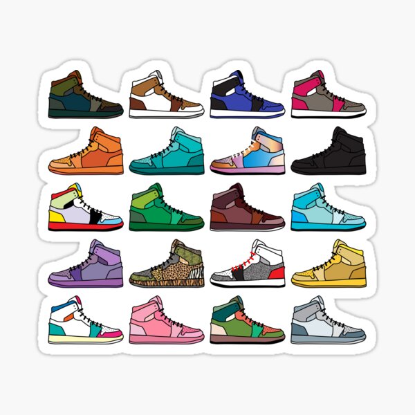 Vista previa del artículo con la obra «Patrón de zapatillas», diseñado y vendido por Meme Economy.