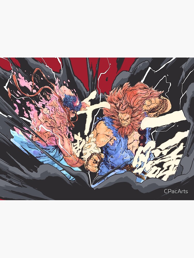 Street Fighter Ryu Akuma Evil Alpha Poster for Sale by mr-jerichotv