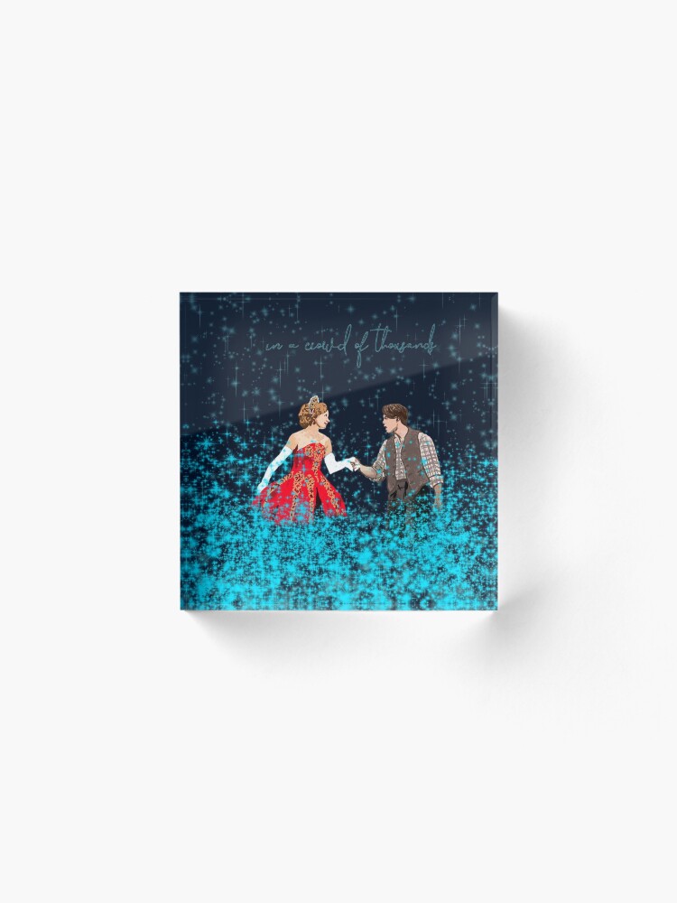 Alternate view of In a Crowd of Thousands Acrylic Block