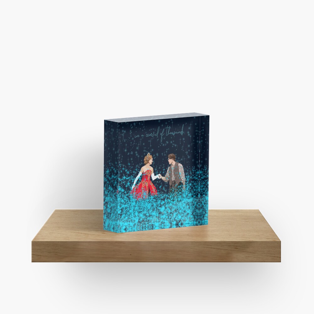 In a Crowd of Thousands Acrylic Block