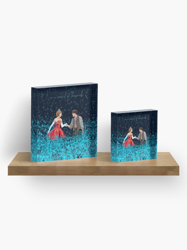 Alternate view of In a Crowd of Thousands Acrylic Block