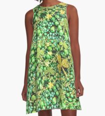 Ireland St Patrick's Day Green Irish Beads A-Line Dress