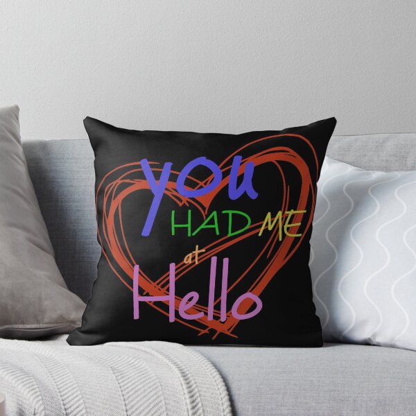 Item preview, You had me at hello designed and sold by aseaofjoy.
