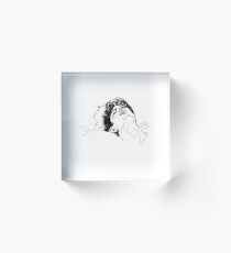 Elio Oliver CMBYN Linie Art Acrylblock
