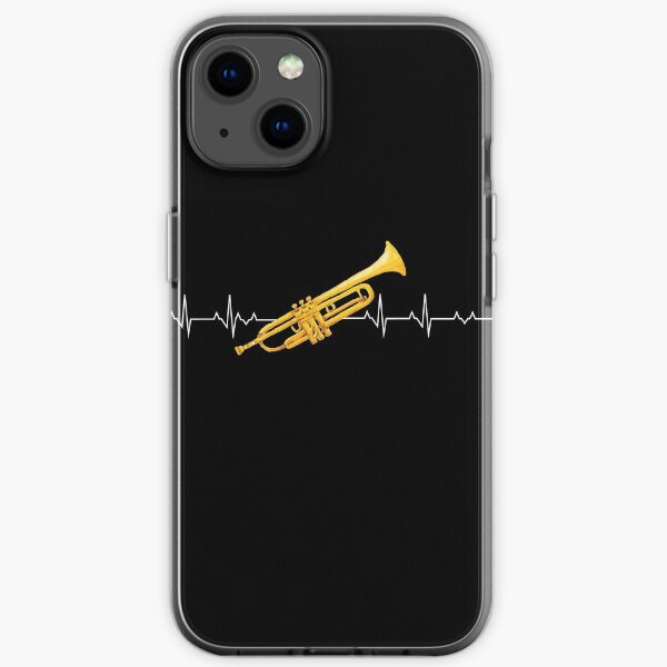Trumpet heartbeat - trumpet saying iPhone Soft Case