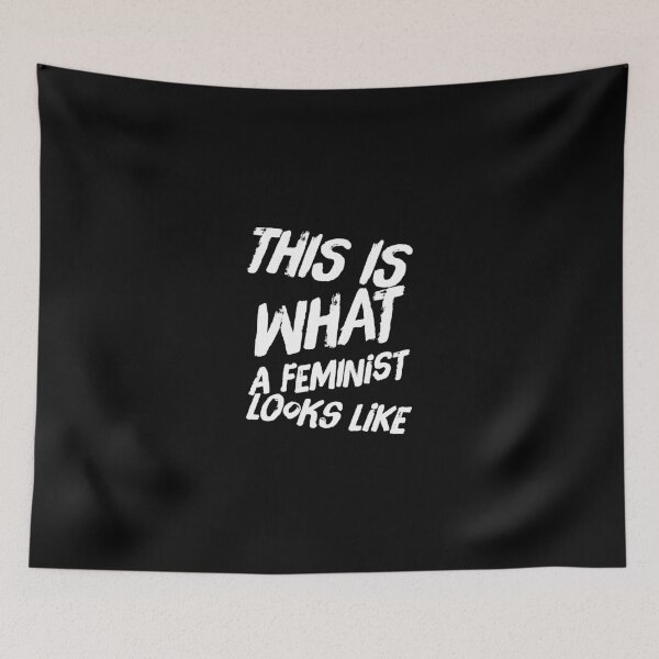 Item preview, This is what a feminist looks like - funny feminism designed and sold by Captain Mood.