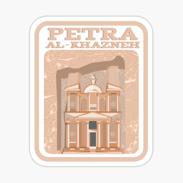 Petra Al- Khazneh Sticker