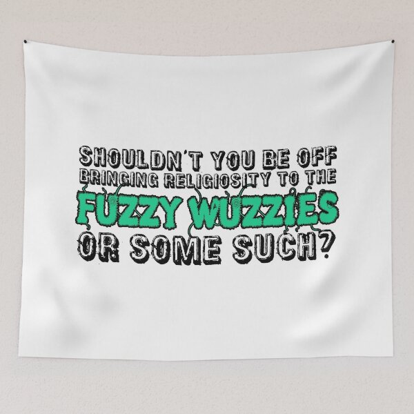 Item preview, Religiosity to the Fuzzy Wuzzies designed and sold by heroics.