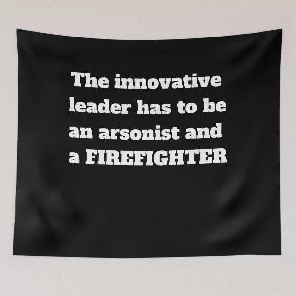 Item preview, Firefighter innovative leader designed and sold by mederDESIGNS.