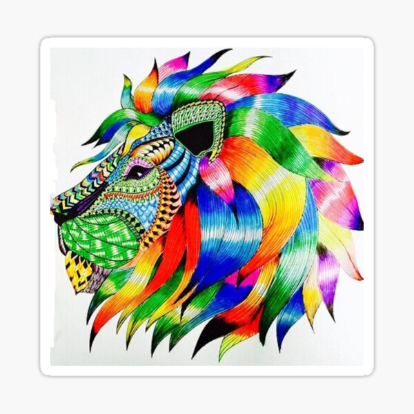 Item preview, lion art designed and sold by sirisha.