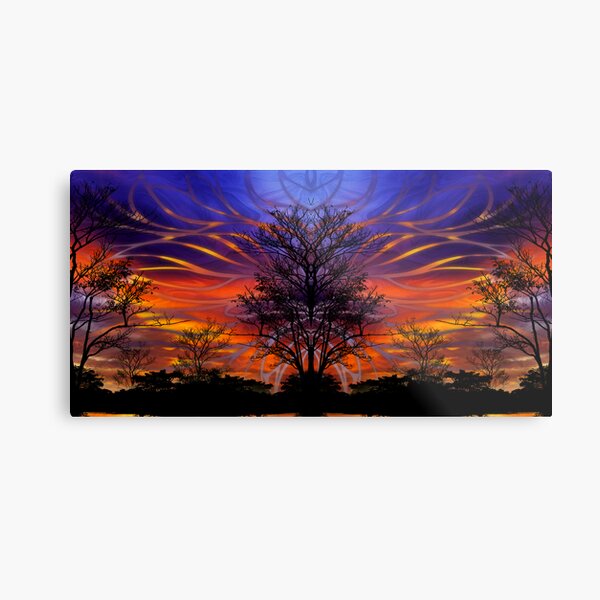 Sunset Lámina metálica