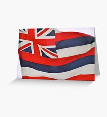 Hawaiian Flag Greeting Card