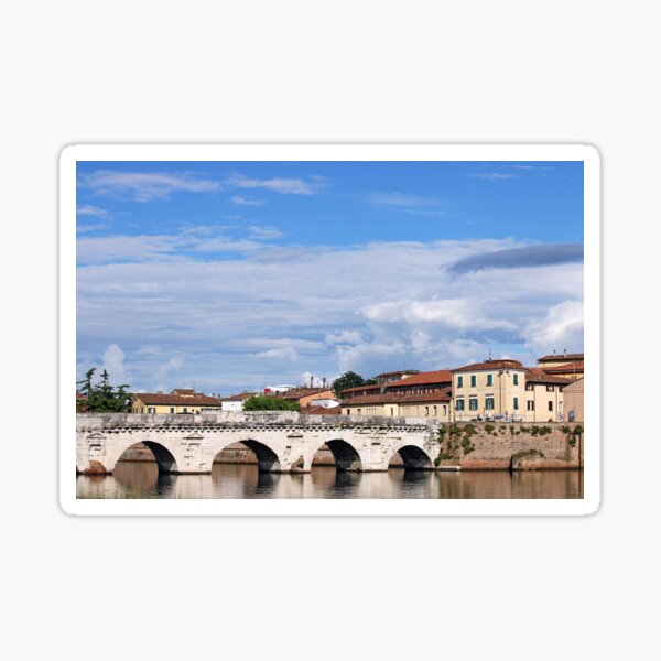 Item preview, Tiberius bridge landmark Rimini Italy designed and sold by goceris.