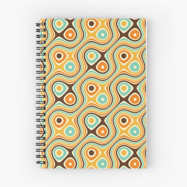 Item preview, Retro psychedelic pattern designed and sold by La Chic.