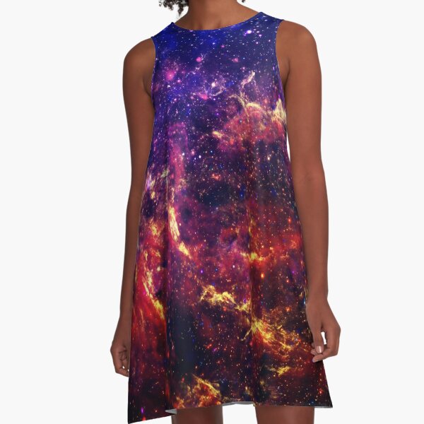 Galaxy A-Line Dress