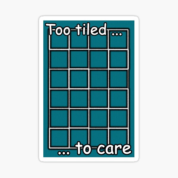 Item preview, Too tired to care designed and sold by Sina-mon.