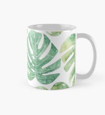 Monstera lässt Abbildung Tasse