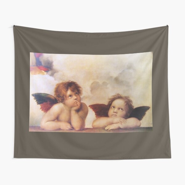 Raffaello - Madona Sistina Angels Tapestry