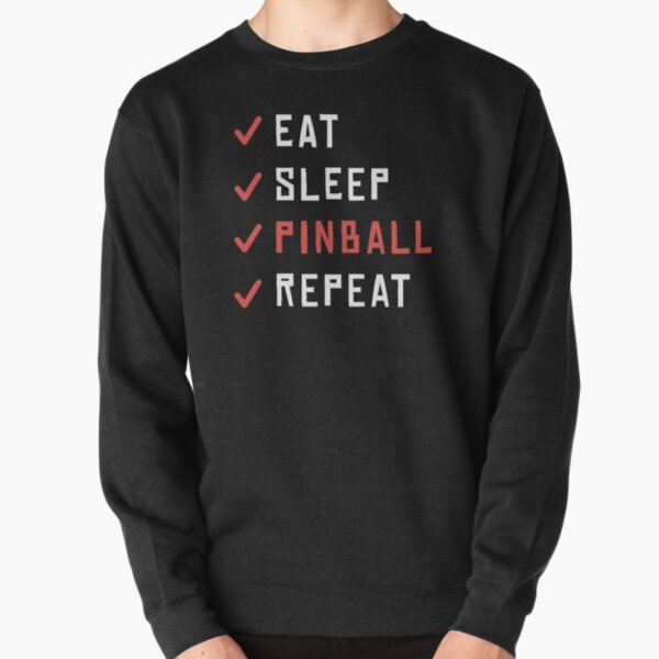 Item preview, Eat Sleep Pinball Repeat designed and sold by MooonTees.