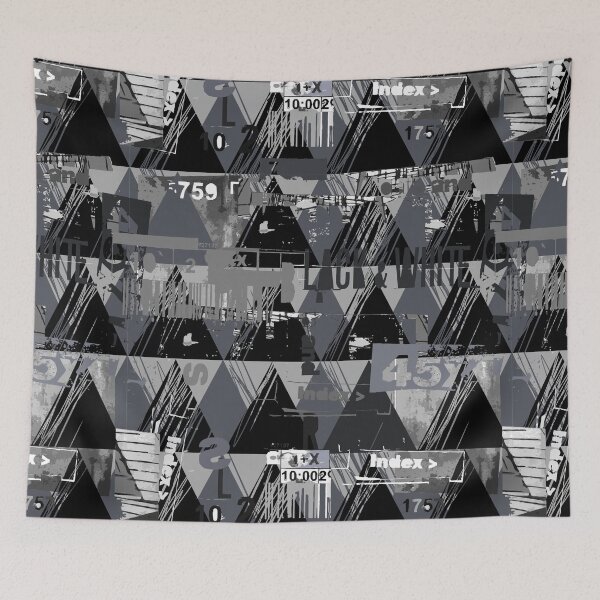 Item preview, Ornament collage from triangles designed and sold by Nata-V.