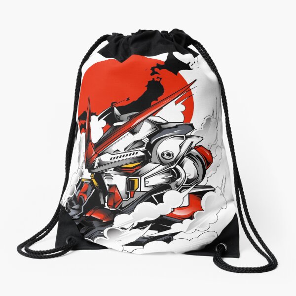 ASTRAY RED FRAME BUST F-12 Drawstring Bag