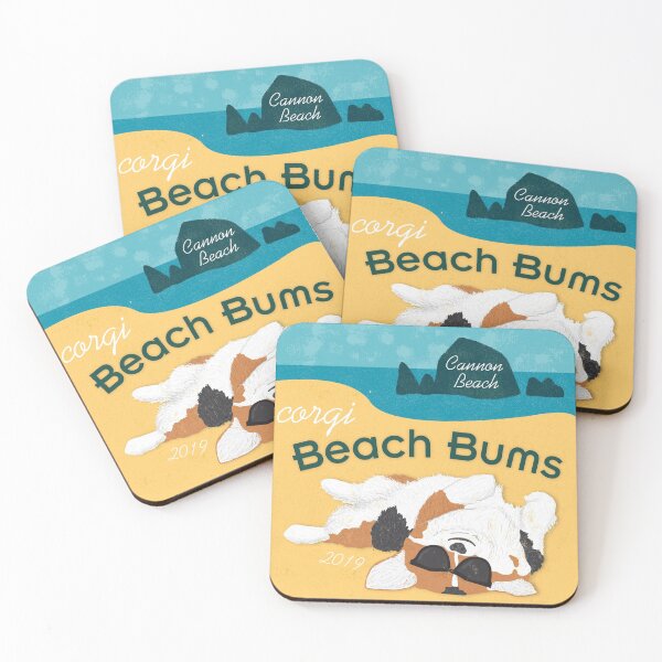 Item preview, 2019 Corgi Beach Bums  - Tri Color designed and sold by PortlandCorgi.