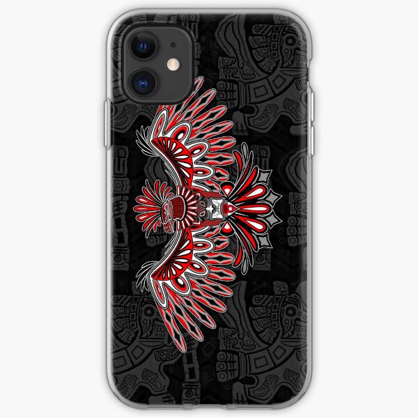 Eagle Tattoo Style Haida Art iPhone Soft Case